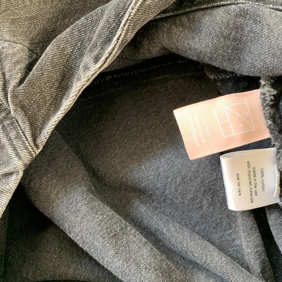 Rachel Comey Holt denim black mini dress - Picture 3 of 8